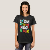 So Long Kindergarten Hello 1st Grade Kindergarten T-shirt (Voorkant volledig)
