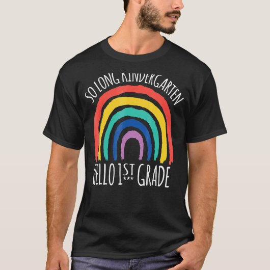 So Long Kindergarten Hello Summer Teacher Student T-shirt (Voorkant)