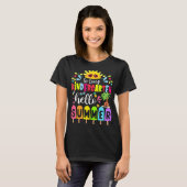 So Long Kindergarten Hello Summer Teacher Student T-shirt (Voorkant volledig)