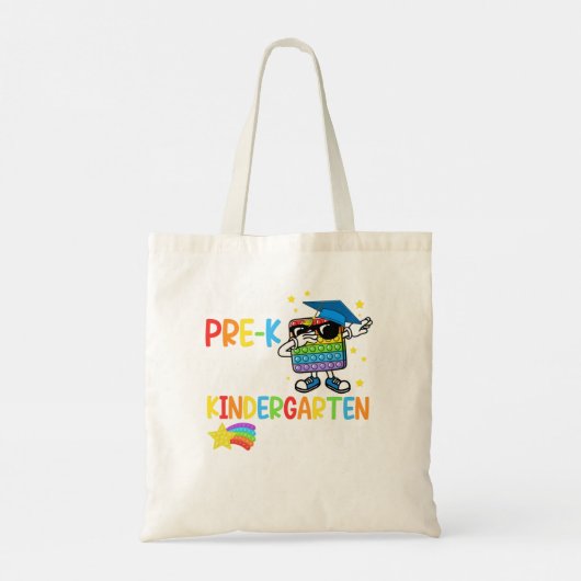 So Long Pre-K Kindergarten Here I Come Graduation Tote Bag (Achterkant)