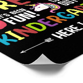 So Long Pre-K Kindergarten Here I Come Pre-k Poster (Hoek)