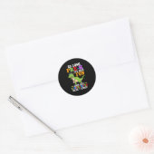 So Long Pre-k Preschool Afstuderen Kindergarten He Ronde Sticker (Envelop)