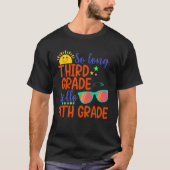 So Long Third Grade Hello 4th Grade Teacher Studen T-shirt (Voorkant)