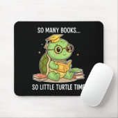 So Many Books Little Time Turtle Scholar Muismat (Met muis)