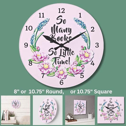 So Many Books So Little Time Grote Klok