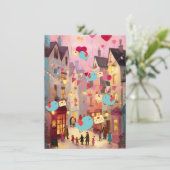 SO MANY VALENTINES FOR DELIVERY KAART (Staand voorkant)