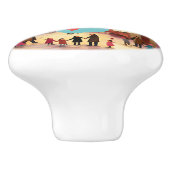 SO MANY VALENTINES FOR DELIVERY KERAMISCHE KNOP (Zijkant)