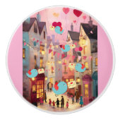 SO MANY VALENTINES FOR DELIVERY KERAMISCHE KNOP (Voorkant)