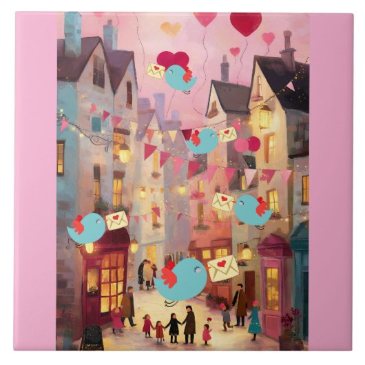 SO MANY VALENTINES FOR DELIVERY TEGELTJE (Voorkant)