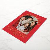 So Much Lovely Valentine Family Custom Folie Feestdagenkaart (Gedraaid)