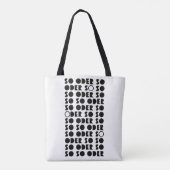 So oder So. Tote Bag (Achterkant)