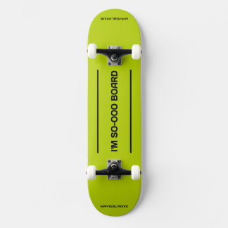 ...SO-OOBOARD skateboard: citroen Persoonlijk Skateboard