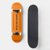 ...SO-OOBOARD skateboard: verbrand sinaasappel Persoonlijk Skateboard (Voorkant)