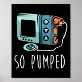 So Pumped Diabetic Life Diabetes Awareness Month I Poster (Voorkant)