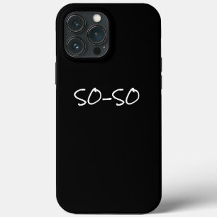 So-So Attitude Case-Mate iPhone Hoesje