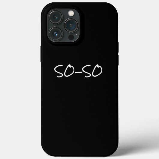 So-So Attitude Case-Mate iPhone Hoesje (Achterkant)