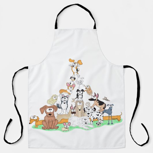 So So Long Dachshund and the Top Dog Beagle Schort (Voorkant)