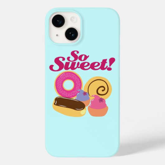 So Sweet Desserts iPhone Case (Achterkant)