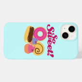 So Sweet Desserts iPhone Case (Achterkant (horizontaal))