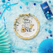 So Sweet to Be One 1st Birthday Plate Papieren Bordje (Feest)