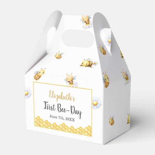 So Sweet To Bee Birthday Bedankdoosjes (Voorkant Zijde)