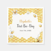 So Sweet To Bee Birthday Servet (Voorkant)