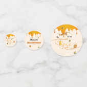 So Sweet To Bee Three Cute Honey Bee 3rd Birthday Confetti (Voorkanten)