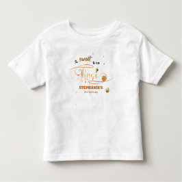 So Sweet To Bee Three Cute Honey Bee 3rd Birthday Kinder Shirts