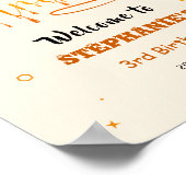 So Sweet To Bee Three Cute Honey Bee 3rd Birthday Poster (Hoek)