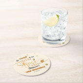 So Sweet To Bee Three Cute Honey Bee 3rd Birthday Ronde Kartonnen Onderzetter (Insitu)