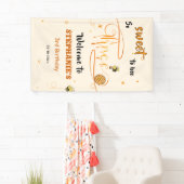 So Sweet To Bee Three Cute Honey Bee 3rd Birthday Spandoek (Insitu)