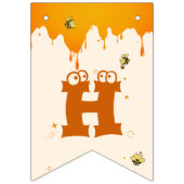 So Sweet To Bee Two Cute Honey Bee 2nd Birthday Vlaggetjes (Tweede vlag)