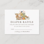 So Thankful for You | Baby Shower Diaper Raffle Informatiekaartje (Voorkant)