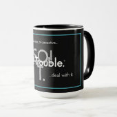 SO!Trouble logo's en slagzinnen  Mok (Voorkant rechts)