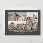 So Very Merry Modern Elegant Script Christmas Feestdagenkaart (Achterkant)