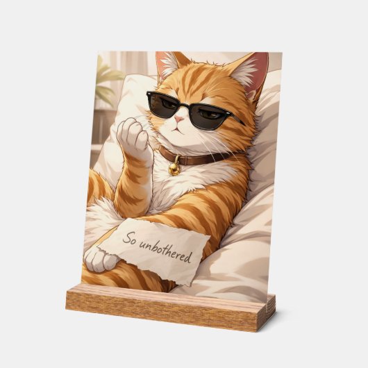 So very unbothered acryl bord (Hoek)