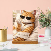 So very unbothered acryl bord (Huwelijk)