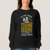 So you think Teaching Science is fun Science   Trui (Voorkant)