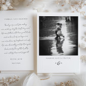 "Soaked Souls United" Foto Dank je wel kaart