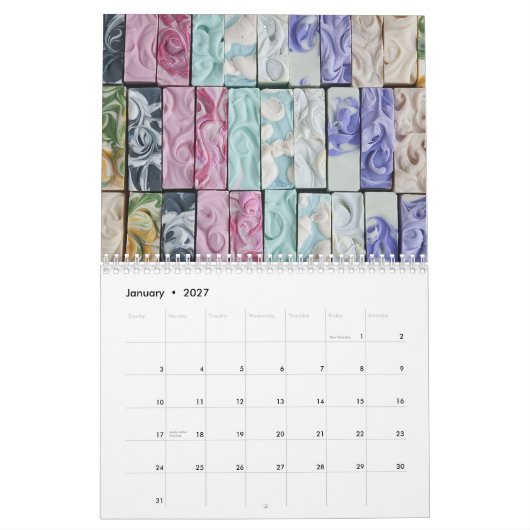Soap Art Calendar Kalender (Jan 2027)