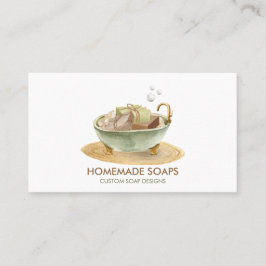 Soap Bathtub boho logo Visitekaartje