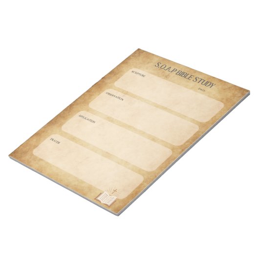 SOAP Bijbelstudie Notitieblok (Schuin)