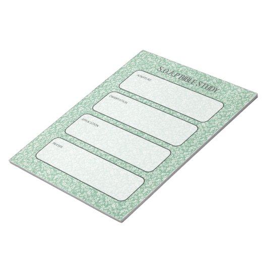 SOAP Bijbelstudie Notitieblok (Schuin)