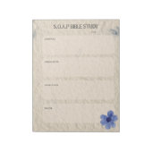 SOAP Bijbelstudie Notitieblok (Linkerzijde)