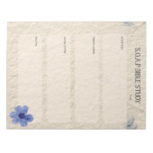 SOAP Bijbelstudie Notitieblok (Voorkant)