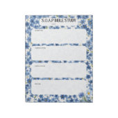 SOAP Bijbelstudienotitieblok Notitieblok (Linkerzijde)