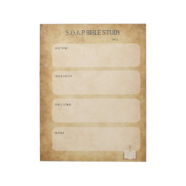 SOAP Bijbelstudienotitieblok Notitieblok