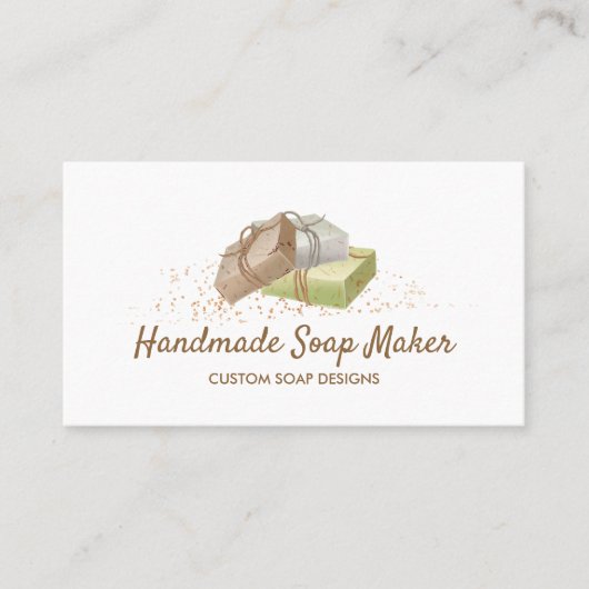 Soap Brand Homemade Visitekaartje (Voorkant)