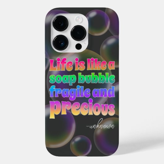 Soap Bubble | broos en kostbaar Case-Mate iPhone Case (Achterkant)