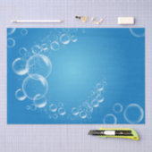 Soap Bubbles Blue 13 deklappapier Tissuepapier (Craft)